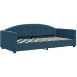  Dnevni krevet s madracem plavi 90 x 200 cm baršunasti | shoptok.hr