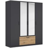 Boxxx OMARA ZA OBLAČILA, siva, hrast artisan Slike