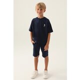 U.S. Polo Assn. komplet za dečake US1774-4, teget Cene