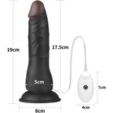 Lovetoy 2023 Strap-on Lovetoy Ingen Vibrating Easy Black 7.5'' | Shoptok.si