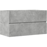 Ormarić za umivaonik boja betona 90x38,5x45cm konstruirano drvo | shoptok.hr