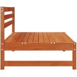  Vrtna srednja sofa Masivna borovina Voskan Rjava, (5000270918) | Shoptok.si