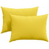  Jastučići za sofu 2 pcs Svijetlo žuta 70 x 50 cm tkanina | Eponuda.com