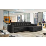  KOTNA SEDENA GARNITURA CONFETIE (VE BARV)-Desna-Soft011black | Shoptok.si