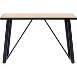  Blagovaonski stol boja hrasta 120 x 60 x 75 cm MDF | shoptok.hr
