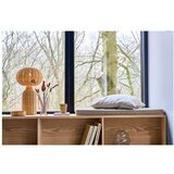 Villa Collection Svetlo rožnata steklena vaza (višina 24 cm) Drum – | Shoptok.si