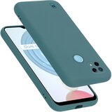 Cadorabo Ohišje, združljiv z Realme v tekoči zeleni barvi - zaščitni pokrov iz fleksibilnega silikona TPU, (20694533) | Shoptok.si