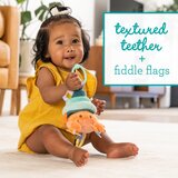 Infantino plišana zvečka i grickalica Pull & Shake Jittery Pal - Hermit Crab | shoptok.hr