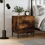 vidaXL Noćni ormarić boja hrasta 40x35x47,5 cm od konstruiranog drva Cijene