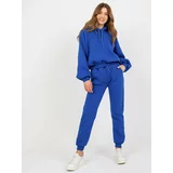 Fashionhunters Women's Basic Tracksuit - Blue