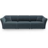 Cosmopolitan Design Plava baršunasti sofa 292 cm Tokyo – | shoptok.hr