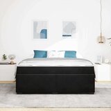  Krevetna konstrukcija Ostalo Crna 180 x 200 cm Baršun | shoptok.hr