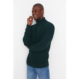Trendyol Green Men's Slim Fit Turtleneck Raglan Sleeve Basic Knitwear Sweater Cijene