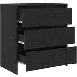  Komoda crni hrast 70x41x75 cm Inženirsko drvo | shoptok.hr