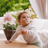 BabyOno Take Care Anatomical Silicone Soothers duda Day & Night 6-18m 2 kos | Shoptok.si