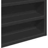  Vitrina crna 100x8,5x50 cm konstruirano drvo | Eponuda.ba
