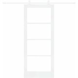  Klizna vrata ORKDAL 83 x 202 cm Masivna borovina i staklo | shoptok.hr