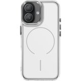 AVIZAR Ovitek MagSafe za iPhone 16 Plus z ojačanimi dvomaterialnimi mehkimi robovi, Bela, (5000189261) | Shoptok.si