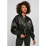 Starter Black Label Women's Beginner Satin College Jacket Black Cene