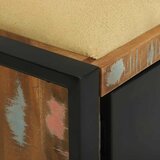  Klupa kabinet Šareni 100 x 35 x 50 cm Čvrsto drvo iz reciklaže | shoptok.hr
