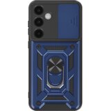 Oem Mayaxess, Ovitek za Galaxy S25 FE – drsni pokrov kamere in magnetni obroč, Nočno modra, (5000274128) | Shoptok.si