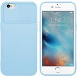 Cadorabo Ohišje, združljiv z Apple v Bonbon Light Blue - Zaščitni pokrov, narejen iz fleksibilnega silikona TPU in z zaščito pred kamero, (20592758) Cene