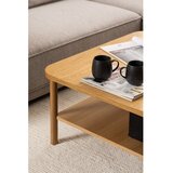 Actona Stolić za kavu u dekoru hrasta u prirodnoj boji 90x90 cm Banbury – | shoptok.hr