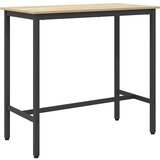  Stol Sonoma hrast 100 x 50 x 90,5 cm Inženjerska drva i čelik | shoptok.hr
