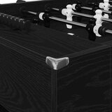  Nogometna miza 2 pcs Črna Orehovina 146,5 x 74 x 85 cm - - črna - 57.22 - 146,5 x 74 x 85 cm - 2025-vidaXL-TOPSELLER | Shoptok.si