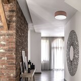  stropna svetiljka sirja double 2xE27/15W/230V, prečnik 35 cm, braon | Eponuda.com