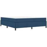  Postelja z vzmetnico Modra in črna 180 x 200 cm | Shoptok.si