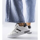 Gemre White platform sneakers Lanoie | Shoptok.si