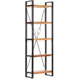 Police za knjige s 5 razina 60x30x180 cm masivno bagremovo drvo | shoptok.hr
