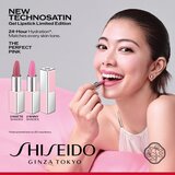 Shiseido Technosatin Pink satenasti ruž za usne nijansa 04 Mauve Pink 3.3 g | shoptok.hr