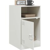  Noćni ormarići 2 kom bijeli 34,5 x 39 x 62 cm čelični | shoptok.hr