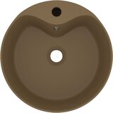  Luksuzni umivaonik mat krem 36 x 13 cm keramički | shoptok.hr