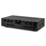 AUDIO KONDRIC 6 zonski ojačevalnik 6x 100W + bluetooth + USB SD predvajalnik - - Audio-Kondric | Shoptok.si