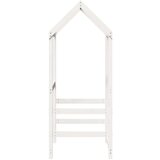 vidaXL Streha za otroško posteljo bela 98x70x176,5 cm trdna borovina | Shoptok.si