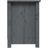 TV ormarić sivi 70 x 36,5 x 52 cm od masivne borovine | Eponuda.ba