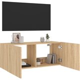  Zidni TV ormarić s LED svjetlima boja hrasta 100 x 35 x 41 cm | Eponuda.ba