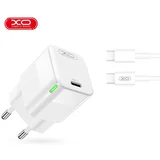 Polnilec za telefon CE06 30W PD, GaN + USB-C kabel, (20606851)