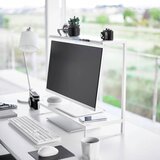 YAMAZAKI Bijelo metalno postolje za monitor Tower – | shoptok.hr