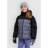 Roxy Snowyhill Printed Puffy Kids Jacket true black wildin out rg | shoptok.hr