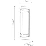  Feiss FE-FUSION2-PNBR - Zidna svetiljka FUSION 2xE27/60W/230V | Eponuda.com