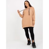 FANCY Sweatshirt-FA-BL-8059.29P-camel | Shoptok.si