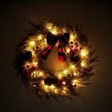 Molarem Home Božićni vijenac s LED svjetlom - 40 cm | shoptok.hr