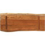 Stolna ploča 80x40x3,8 cm pravokutna bagremovo drvo živi rub | Eponuda.ba