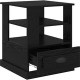 vidaXL Noćni ormar Crni hrast 50 x 50 x 60 cm Konstruirano drvo | shoptok.hr
