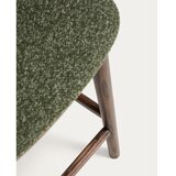 Kave Home Temno zelen oblazinjen barski stol (višina sedeža 65 cm) Ciselia – | Shoptok.si