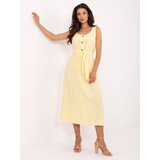 Italy Moda Dress-MI-SK-A1710.60-light yellow | Shoptok.si